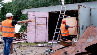 Демонтаж гаражей в Новоалтайске, цена от 1757 руб. – услуги под ключ от 2Землекопа-Нвл